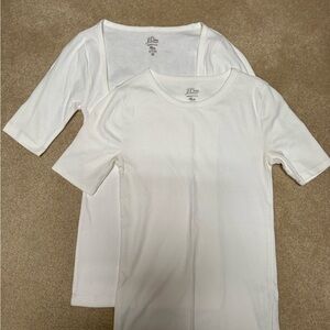 J. Crew Navy Short Sleeve Tee